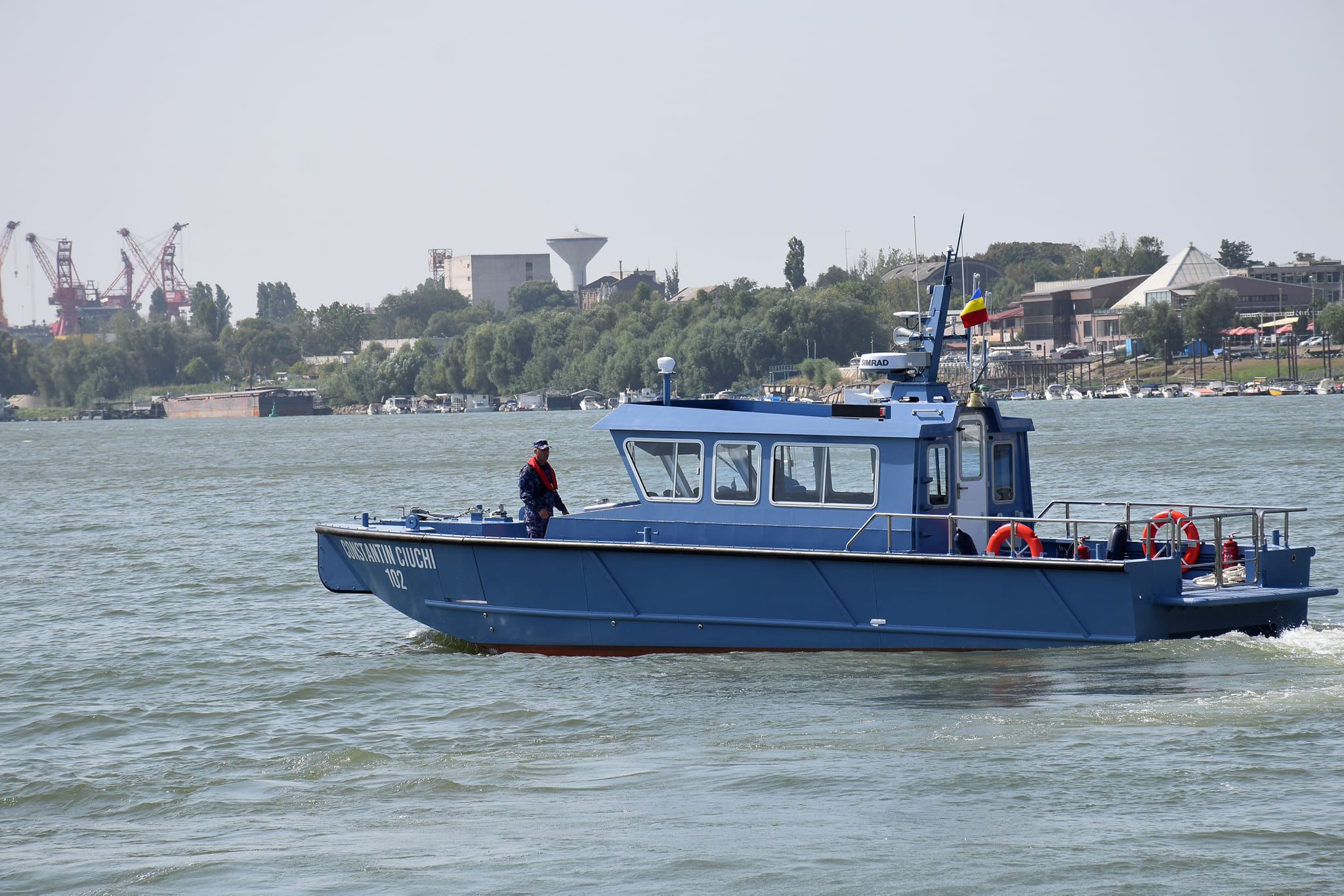 Forțele Navale - Șalupă militară pentru intervenții rapide pe Dunăre