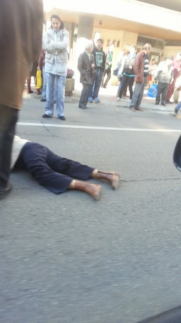 Femeia accidentată pe strada Domnească a decedat la spital