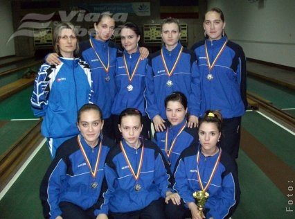 Argint şi bronz pentru juniorii gălăţeni, la „Naţionalele” de popice 