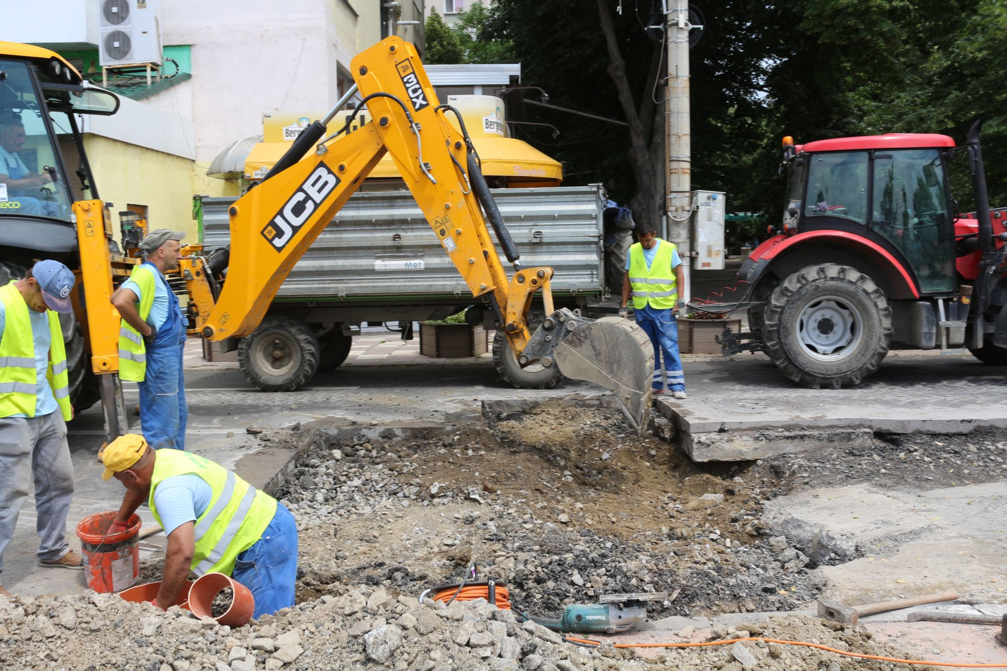 Trafic închis pe breteaua ocolitoare de la Elice (FOTO)