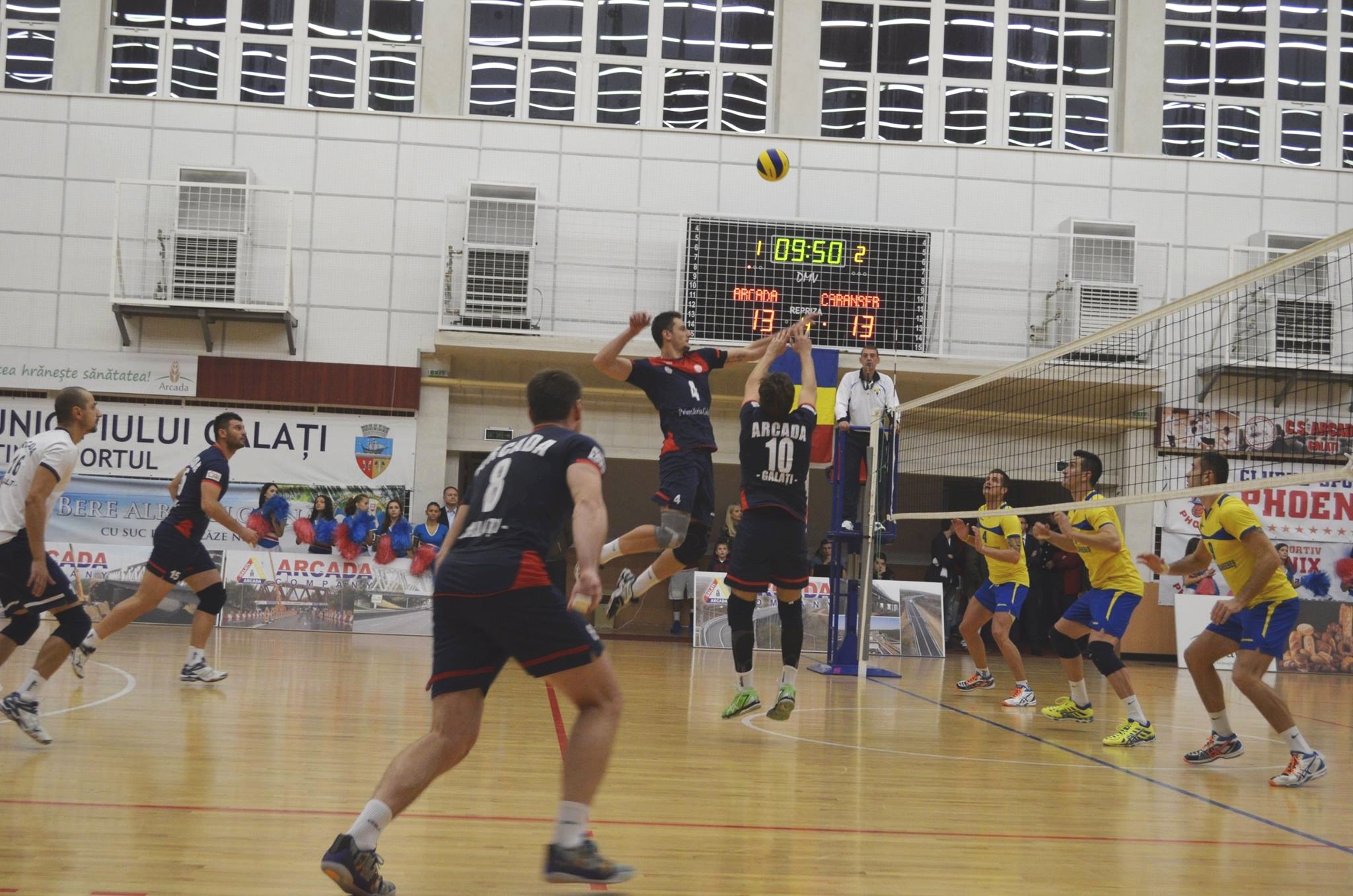 Voleibaliștii de la Arcada s-au impus în play-off şi vor juca în cupele europene