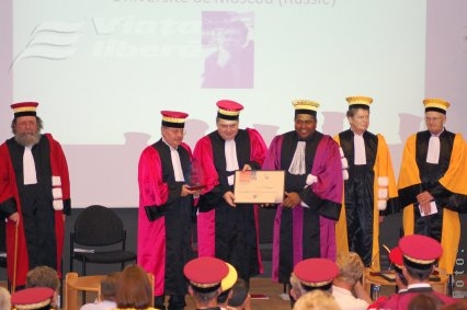 Viorel Mînzu, Doctor Honoris Causa la Le Havre