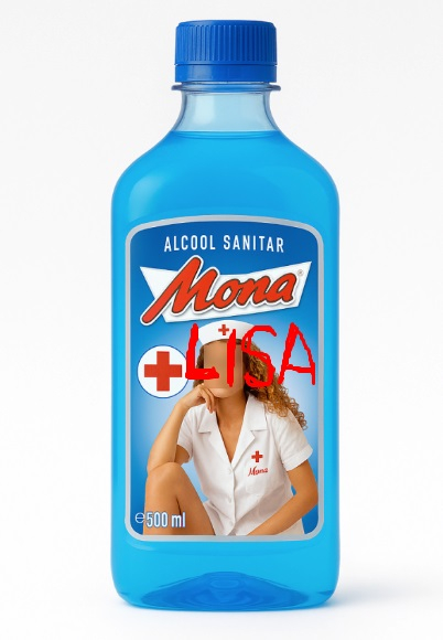 Mona întinsă care spune o poveste