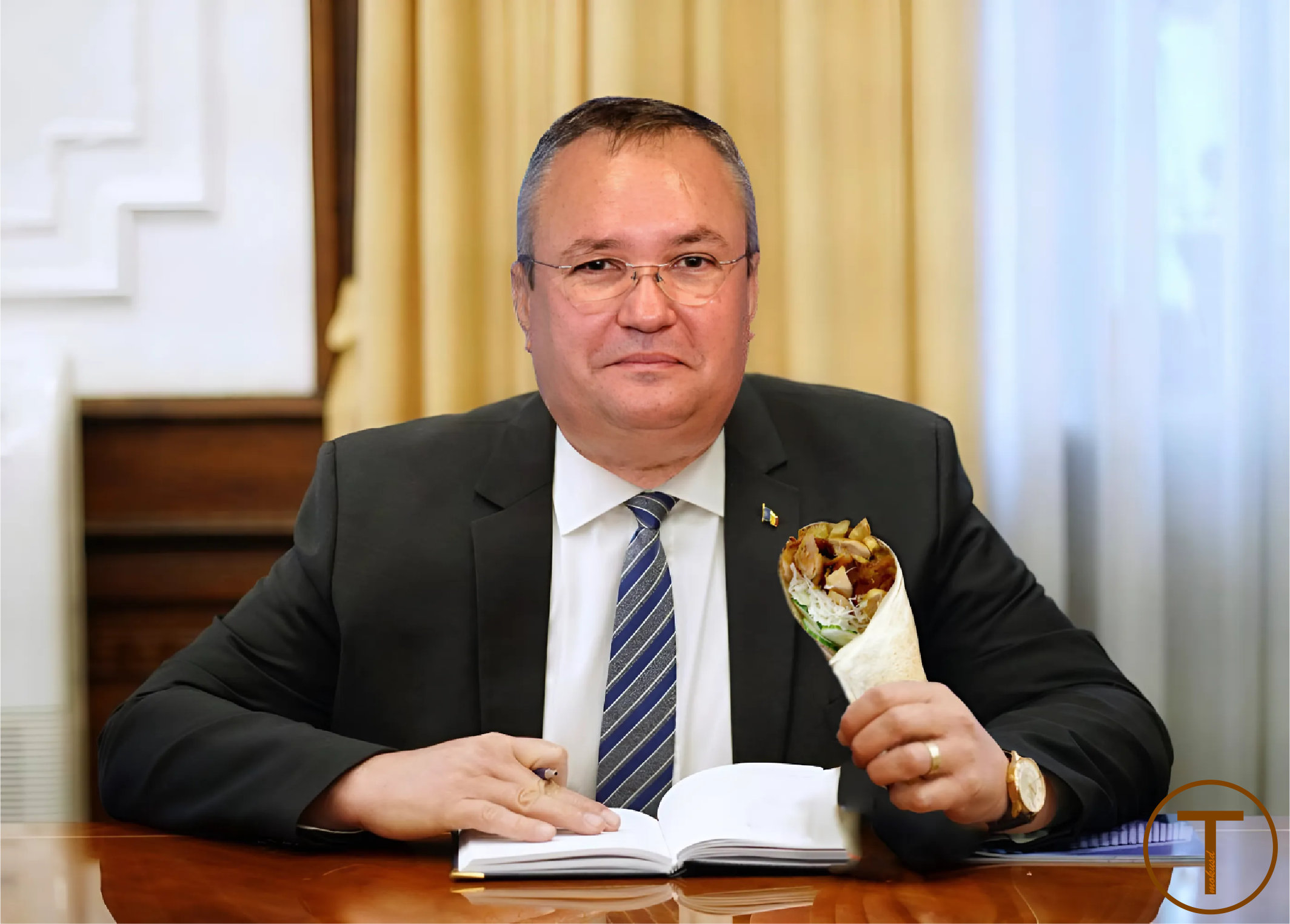 Ciucă visează fotoliul de președinte și masa de prânz