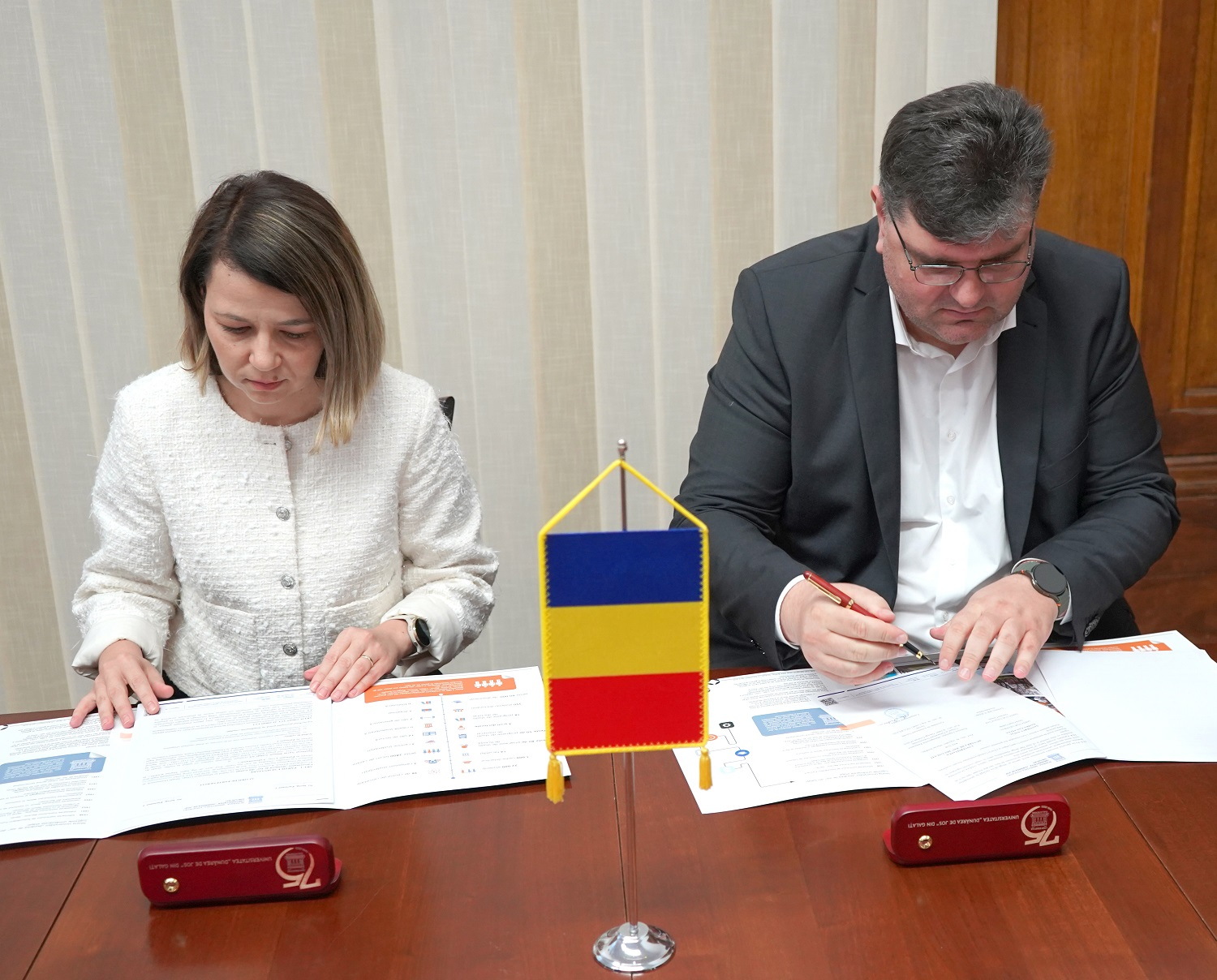 Sponsorizare de la navalişti pentru educaţia viitorilor specialişti gălăţeni