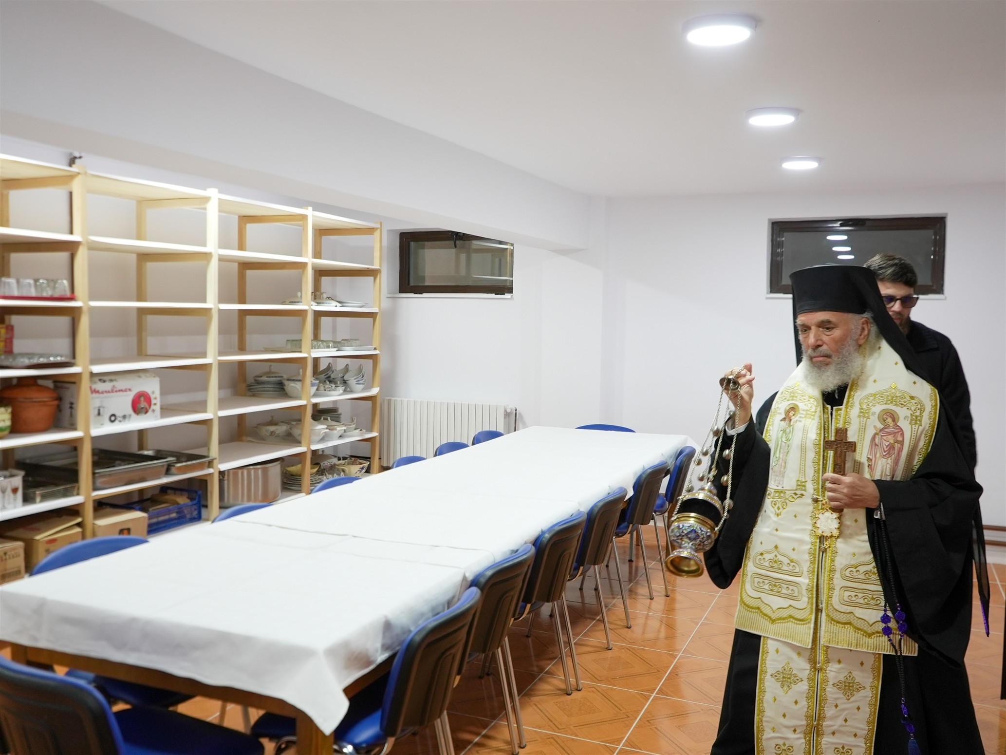 Cantina Centrului eparhial, reamenajată şi redeschisă