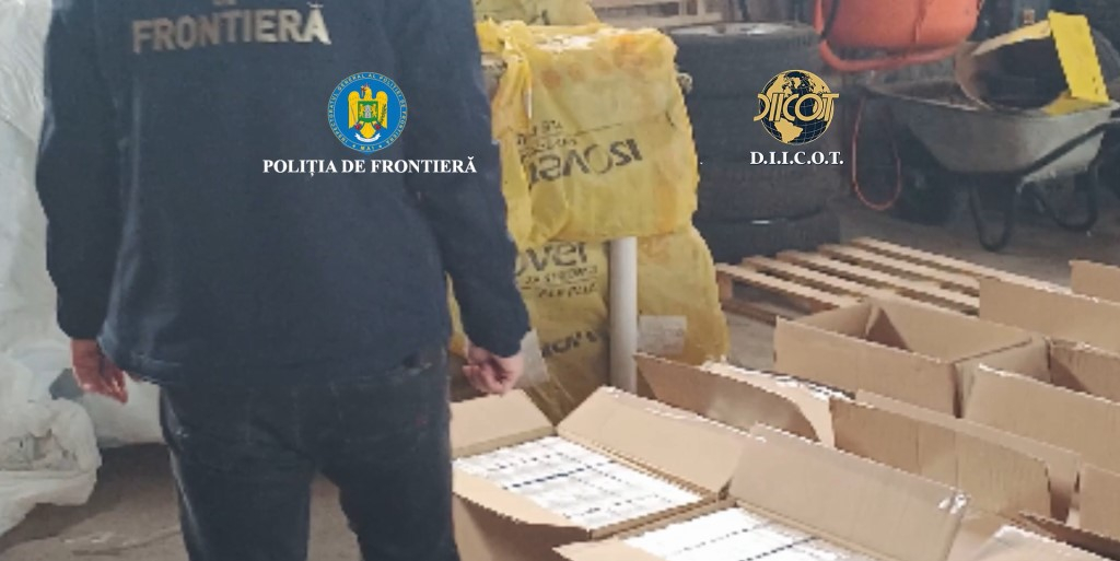 Rețea internațională de trafic cu țigări, cu ramificații în Galați
