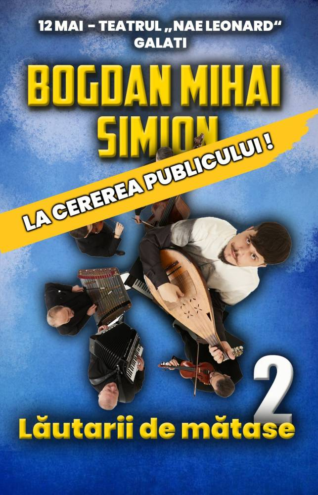Bătaie pe bilete la concertul lui Bogdan Cobzarul și al „Lăutarilor de mătase” de la Galați