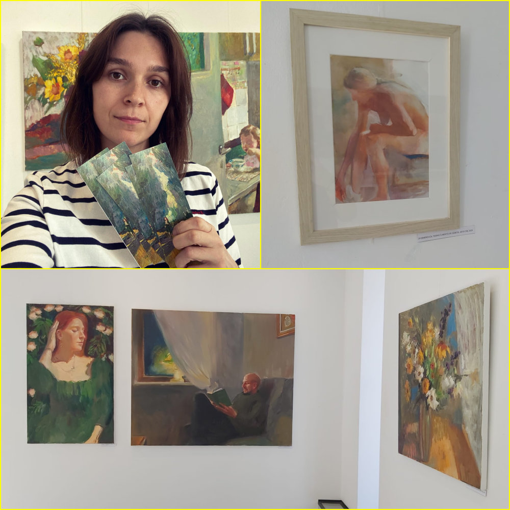 Diana Melnic vă aşteaptă cu "Freamăt", o nouă expoziţie personală, la Galeria "Mantu"  (FOTO)