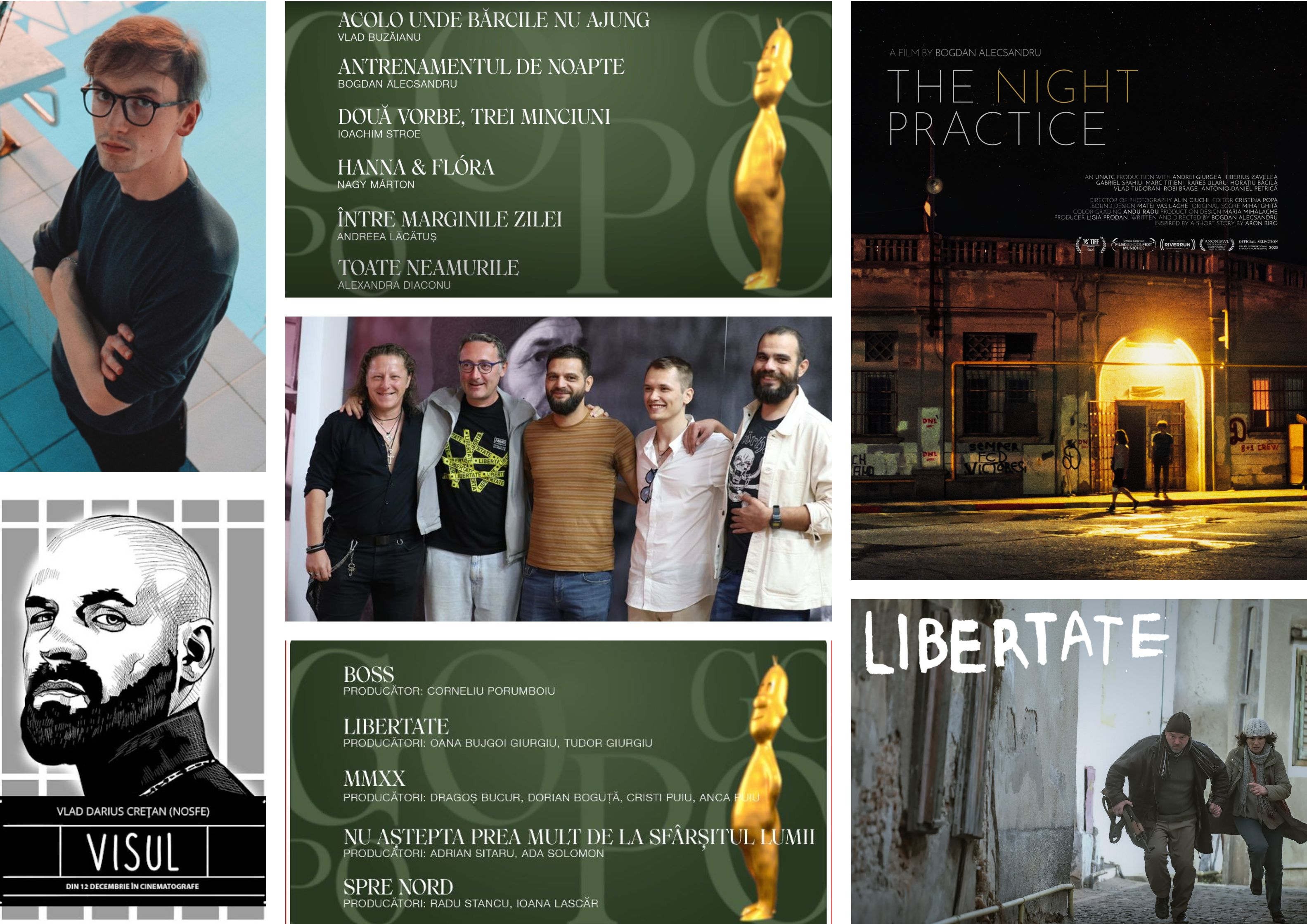 Gălăţeni pe lista nominalizărilor la Premiile Gopo