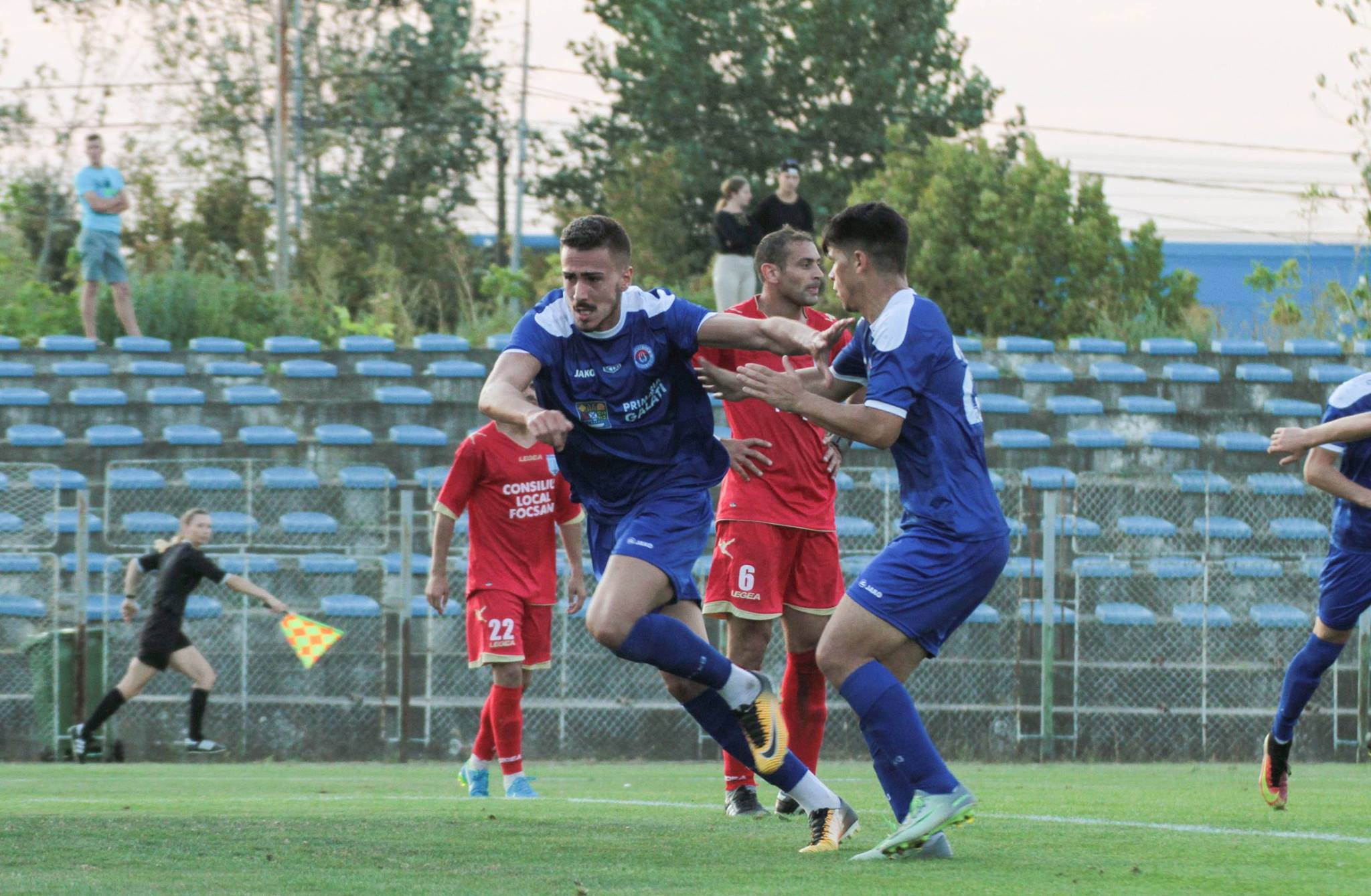 Oţelul a scos un punct în prelungiri iar Sporting Lieşti a câştigat derbiul şi a trecut pe primul loc