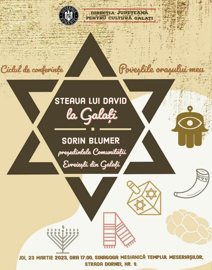 „Poveştile oraşului meu” - Steaua lui David la Galați