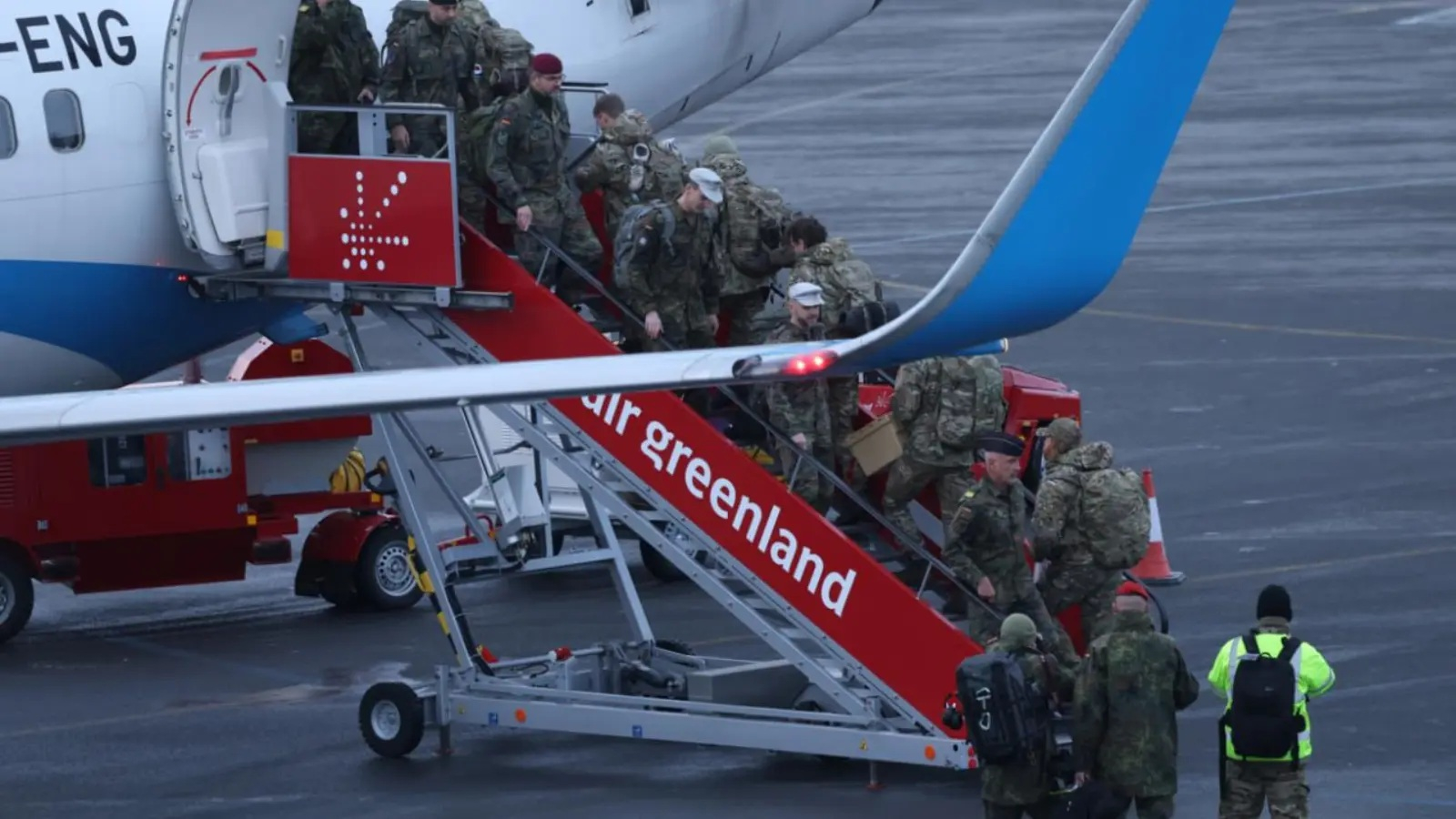 Armata germană, retragere precipitată din Groenlanda