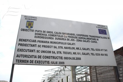 Piaţa de gros, aproape gata 