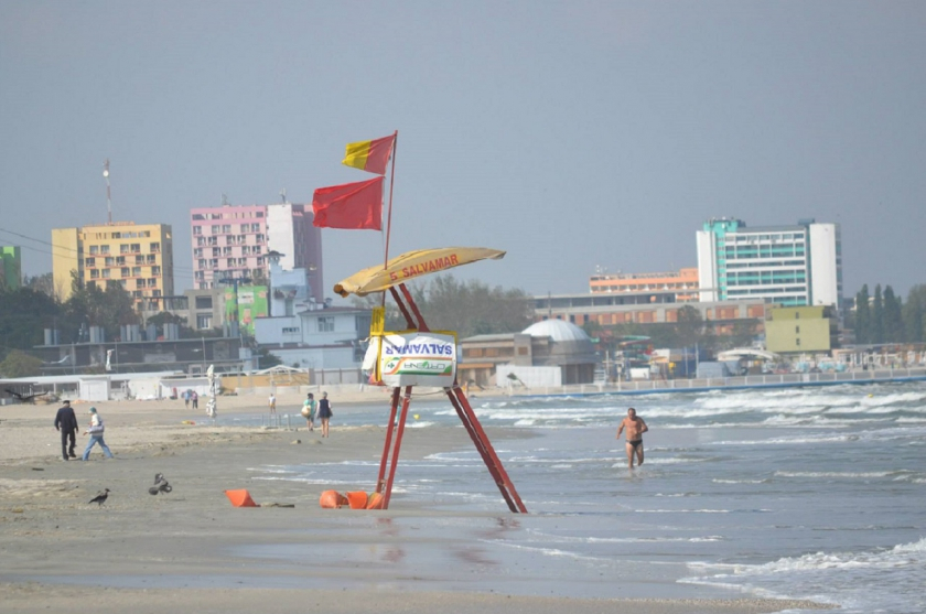 Constanţa şi Mamaia, fără salvamari