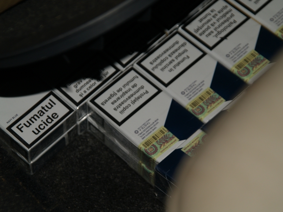 CONTRABANDIST oprit la frontiera din Oancea