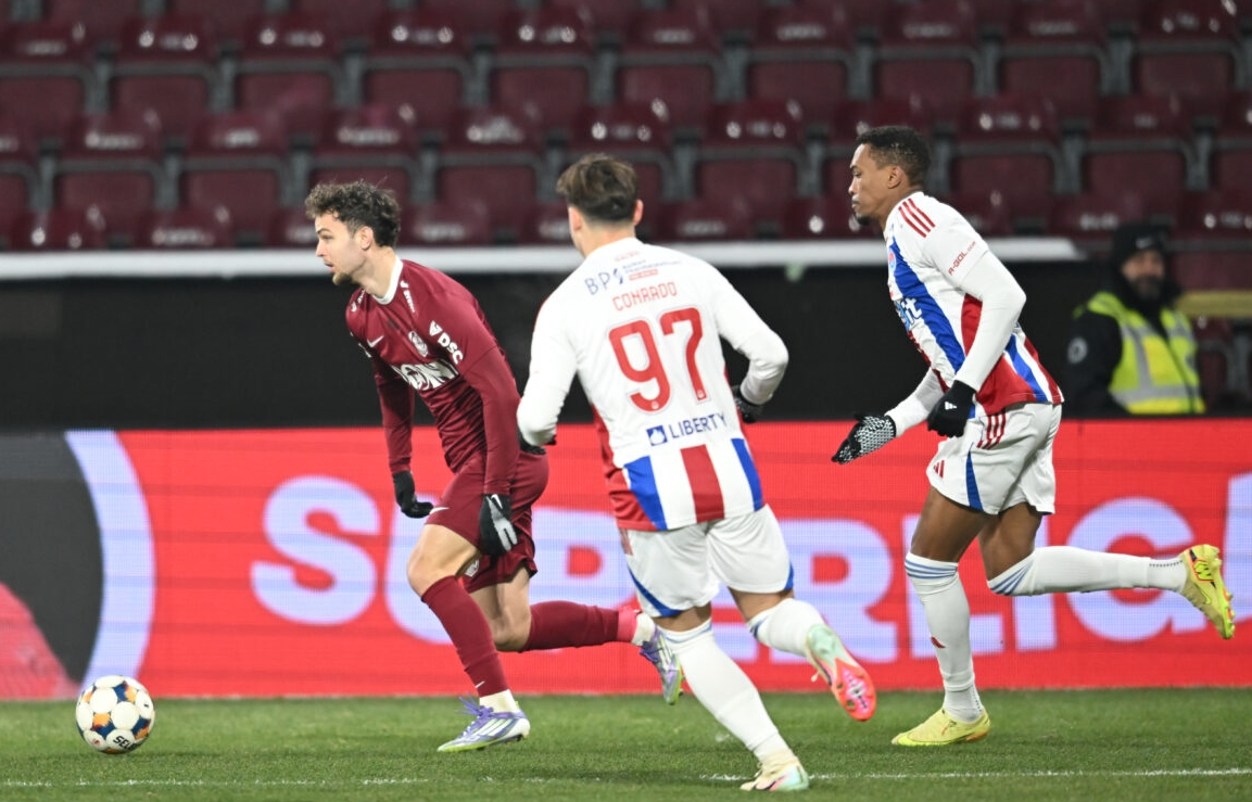 Oțelul merita mai mult. Eșec în deplasare, în inferioritate numerică