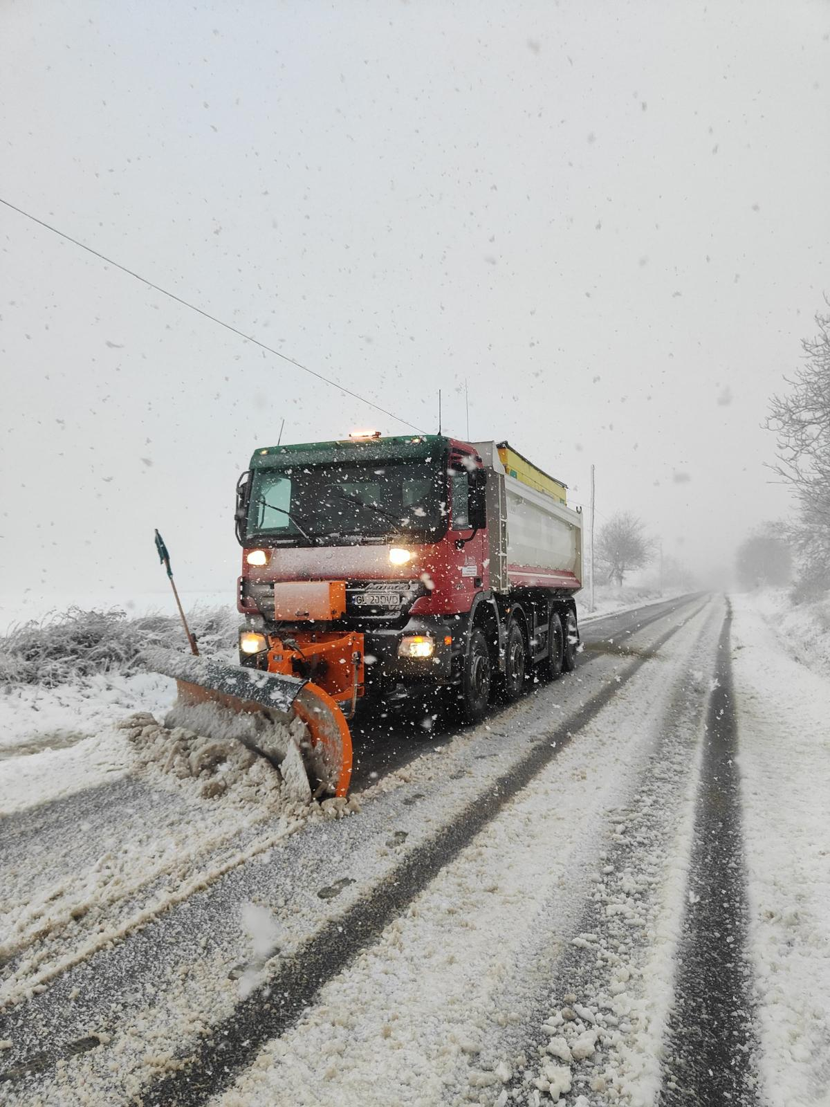 Drumarii din județul Galați, primele teste în prag de iarnă