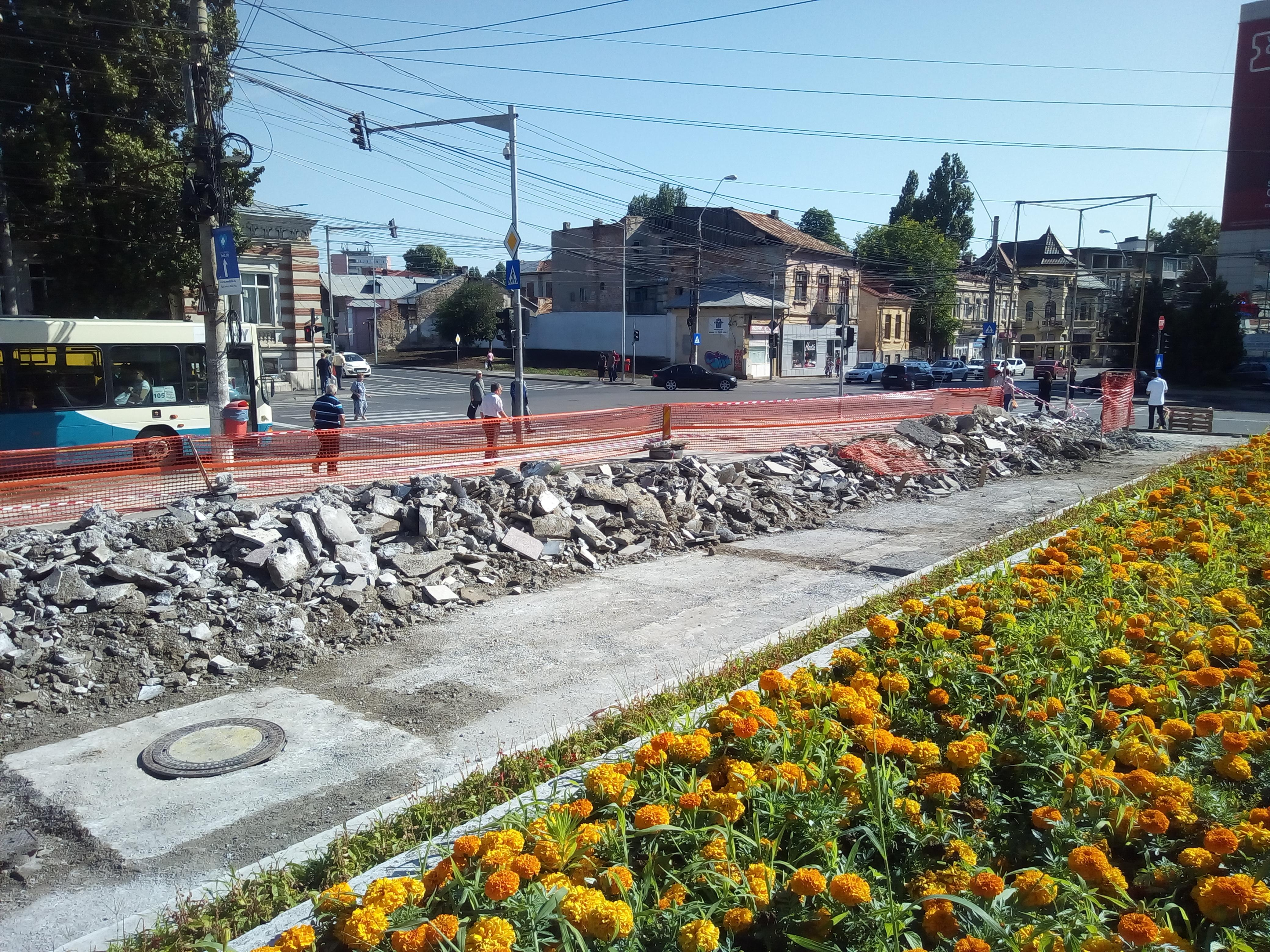 Amenajare de şantier la Potcoava de Aur