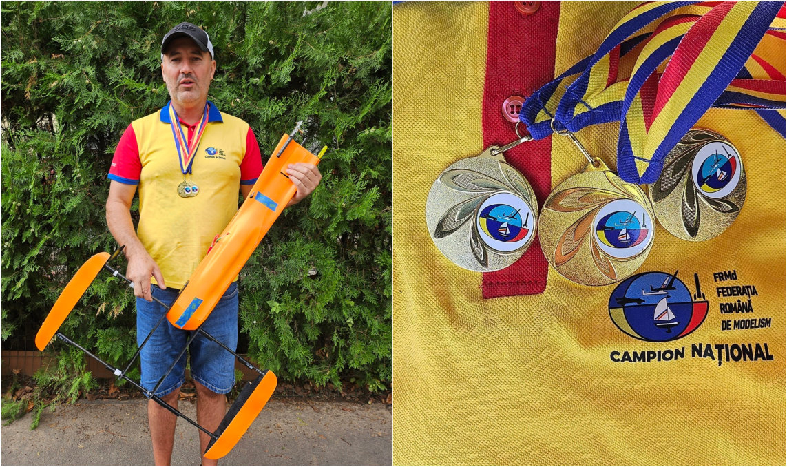 Galațiul, trei titluri naţionale la navomodele