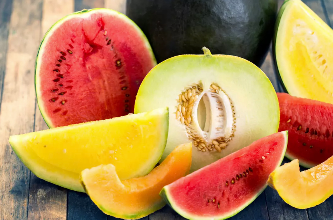 Compot de pepene roșu și galben