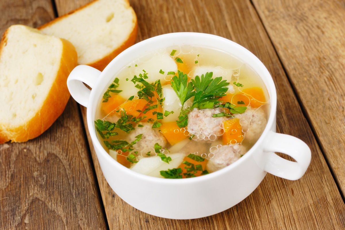 Ciorbă de perișoare din pește, pentru ”Săptămâna Albă”