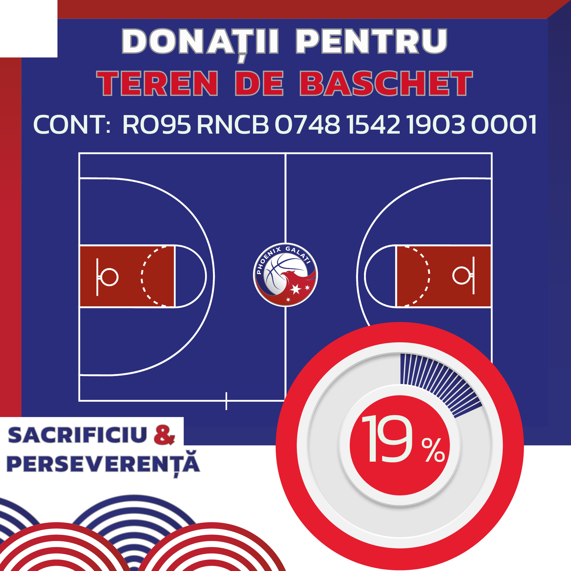 Continuă proiectul pentru un nou teren de baschet