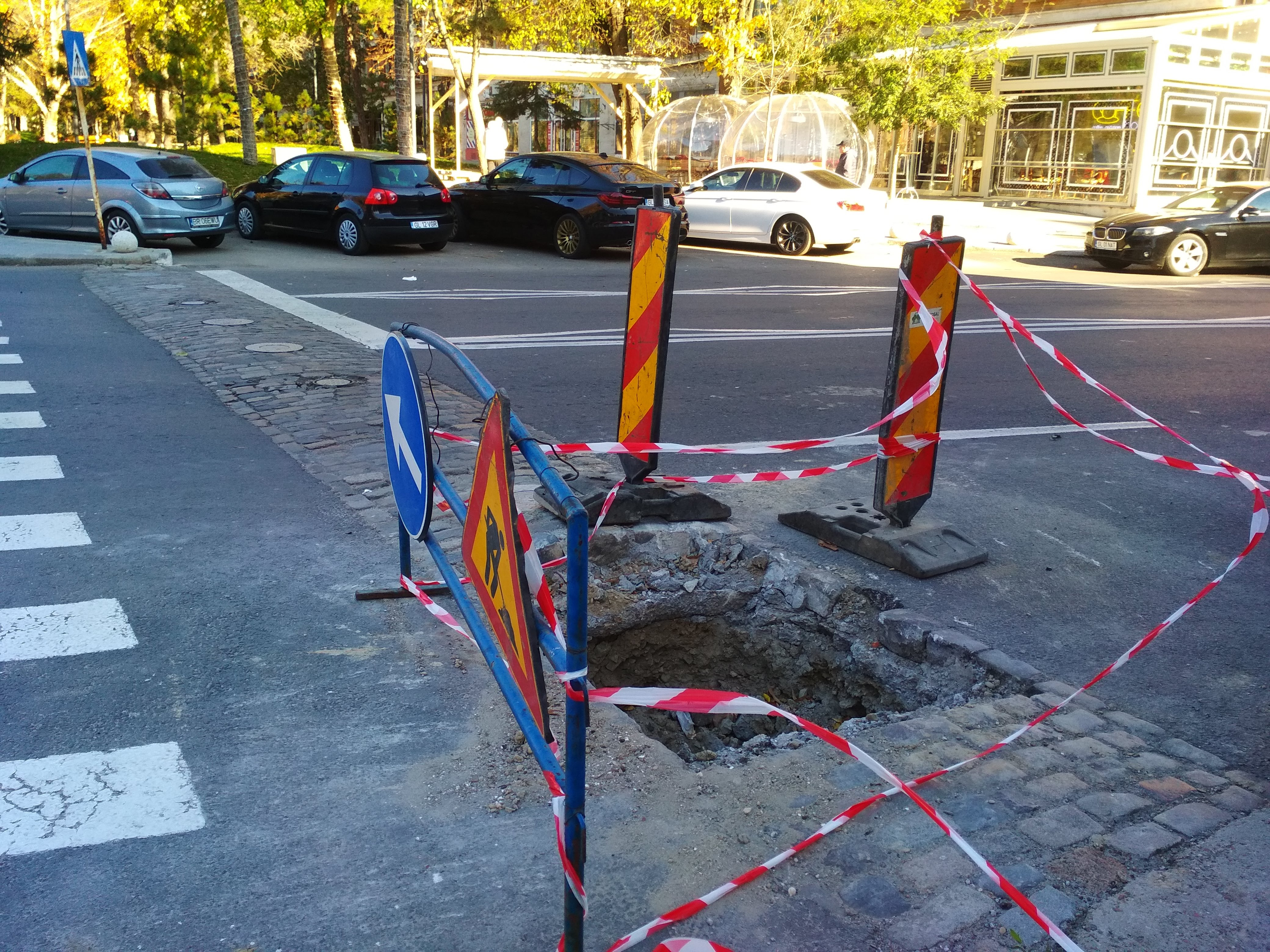 Groapă nouă în zona Spicu