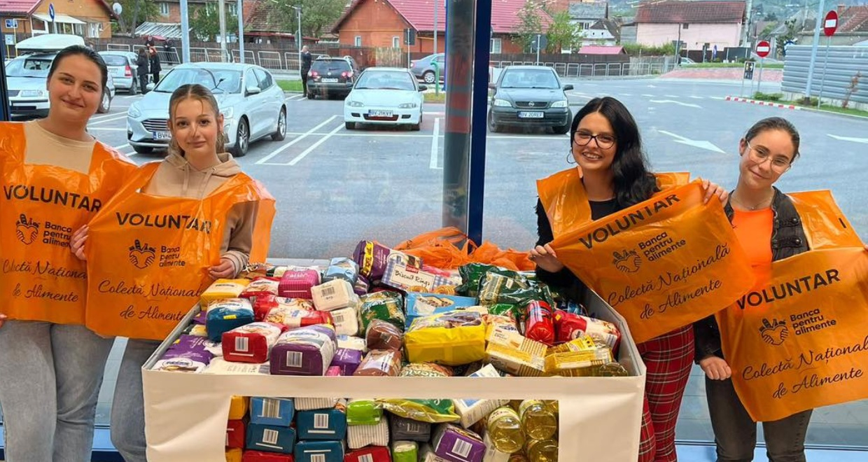 Colectă națională de alimente în magazinele din Galați