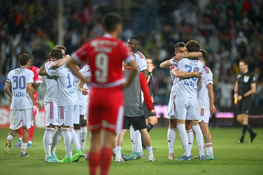 Oțelul - Dinamo, derbi de podium la Galați. Cea mai bună apărare vs. al doilea atac din Superligă