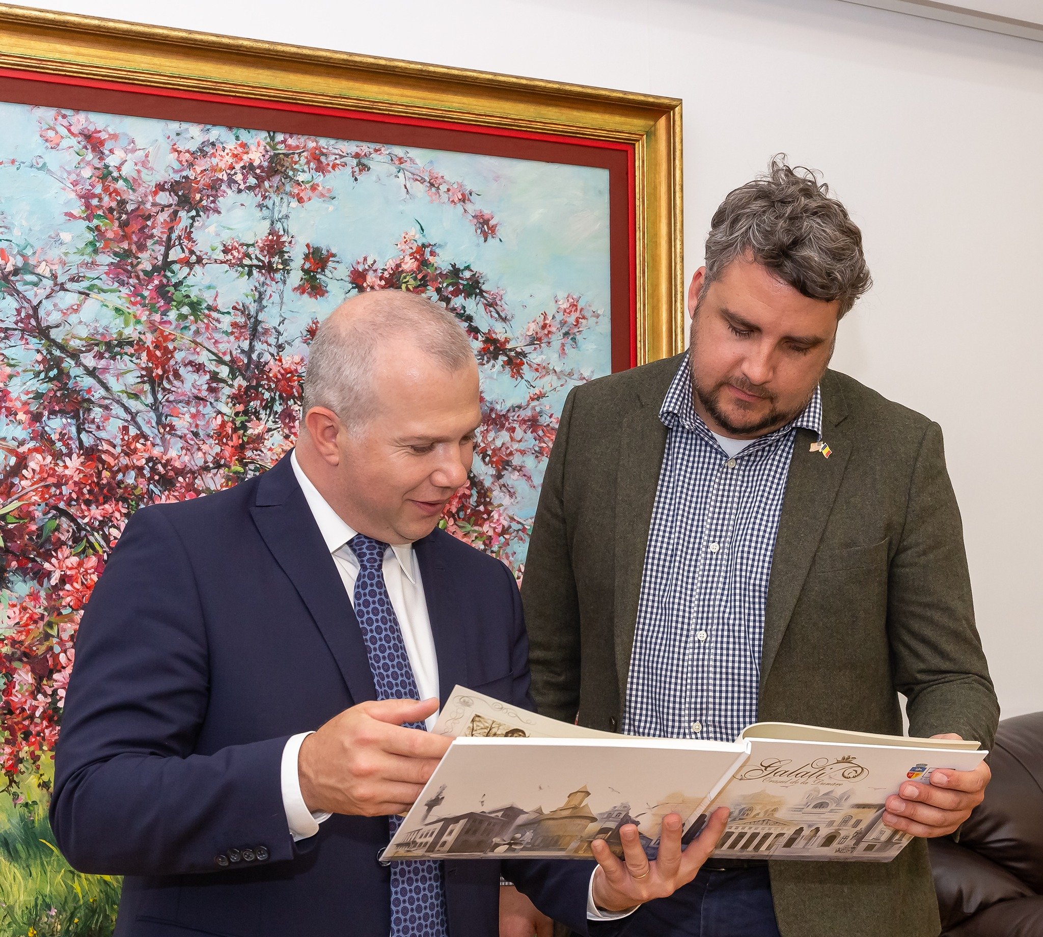 Parteneriat Strategic și concert de jazz. Oaspeți americani la Primărie