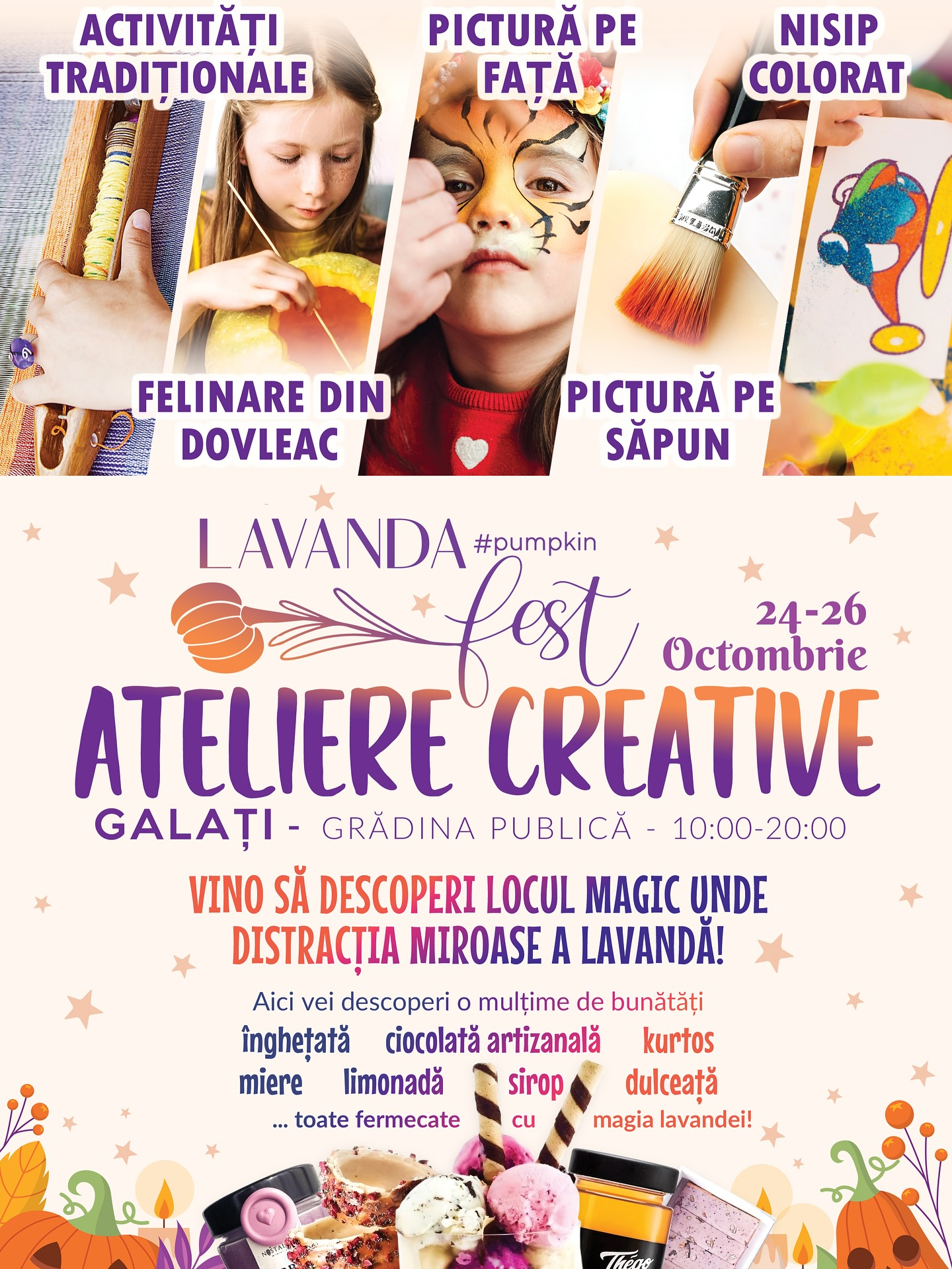 Lavanda Pumpkin Fest, în Grădina Publică din Galaţi