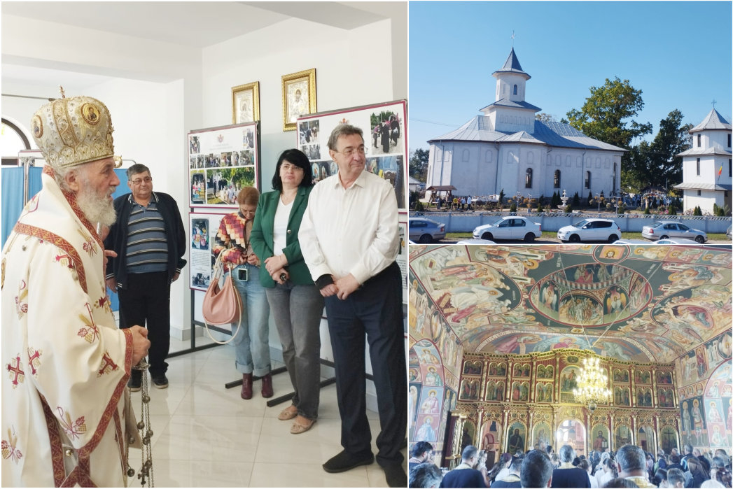 La a 15 ani de la ridicarea în scaunul de Arhiepiscop, Înaltpreasfințitul Părinte Casian a slujit la Pechea