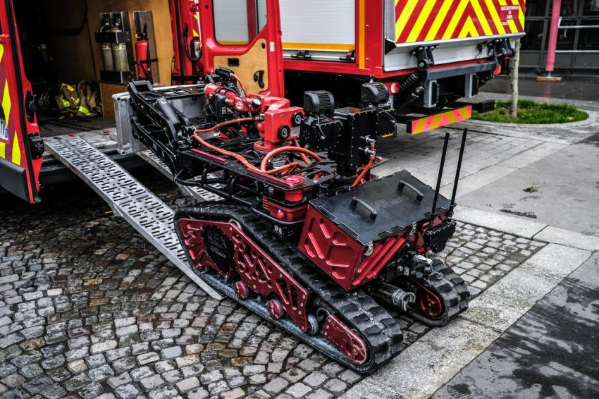 Roboți pentru intervenție la incendii