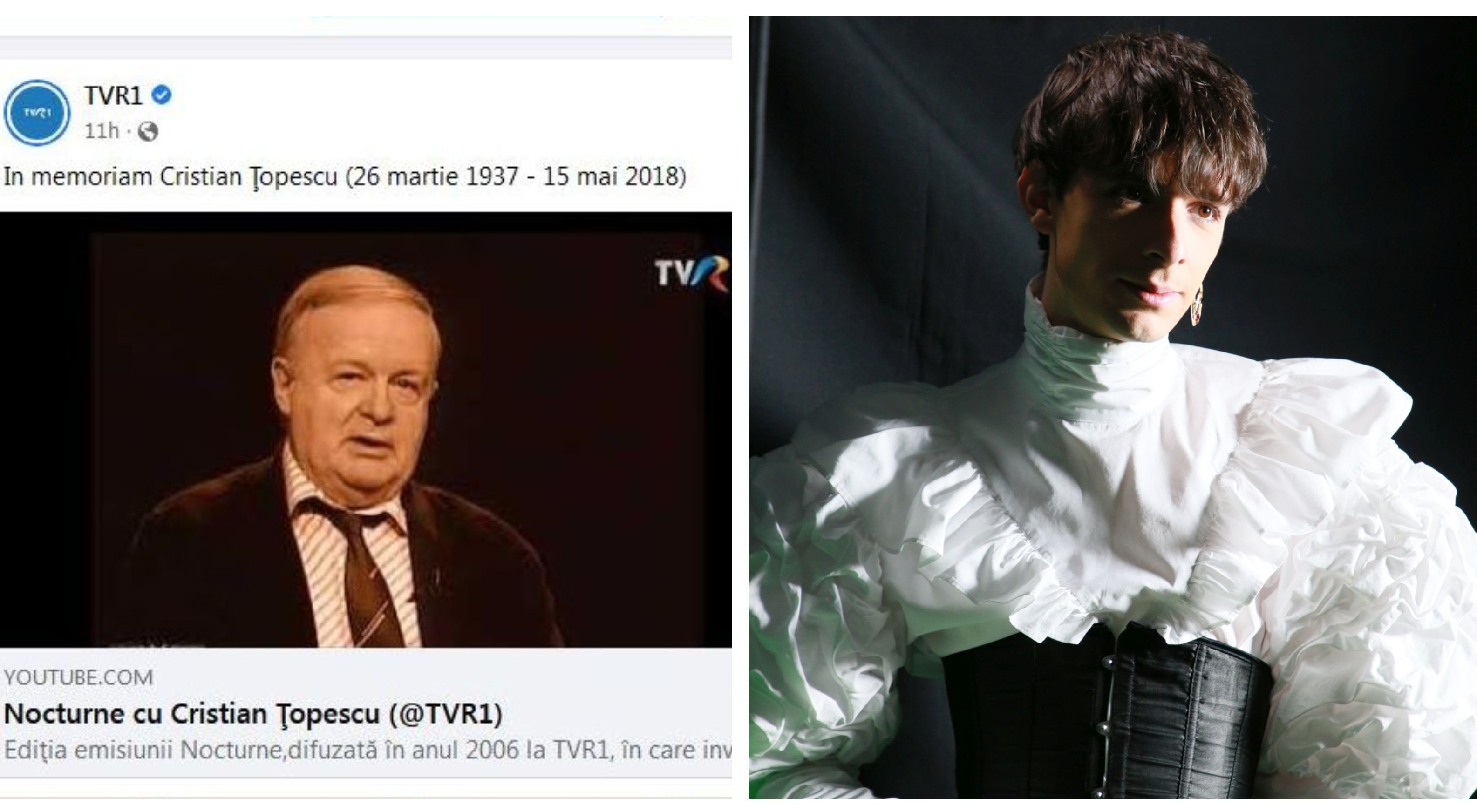 Tatăl - in memoriam, fiul - la debut