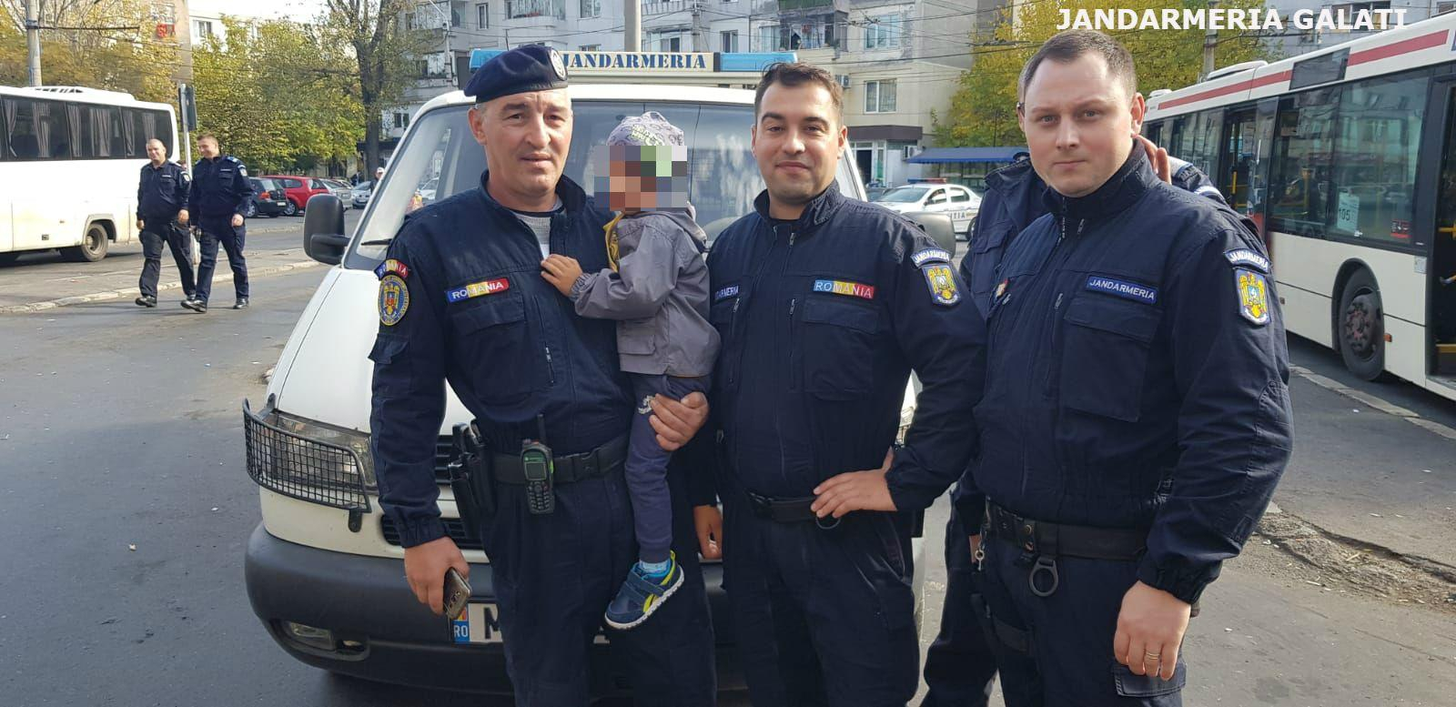 Pierdut de bonă, găsit de jandarmi