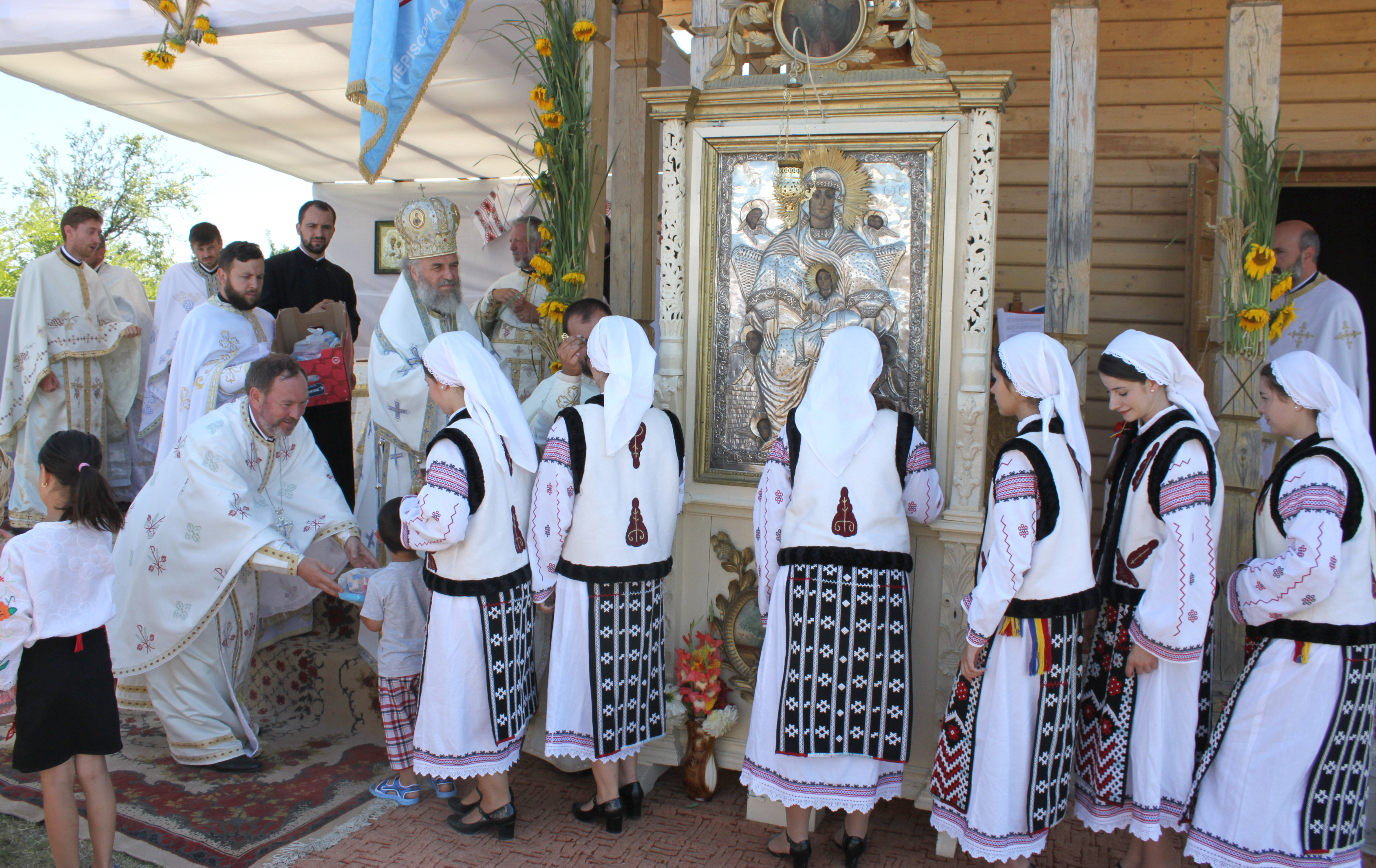 Slujbă de ziua singurului sfânt gălățean