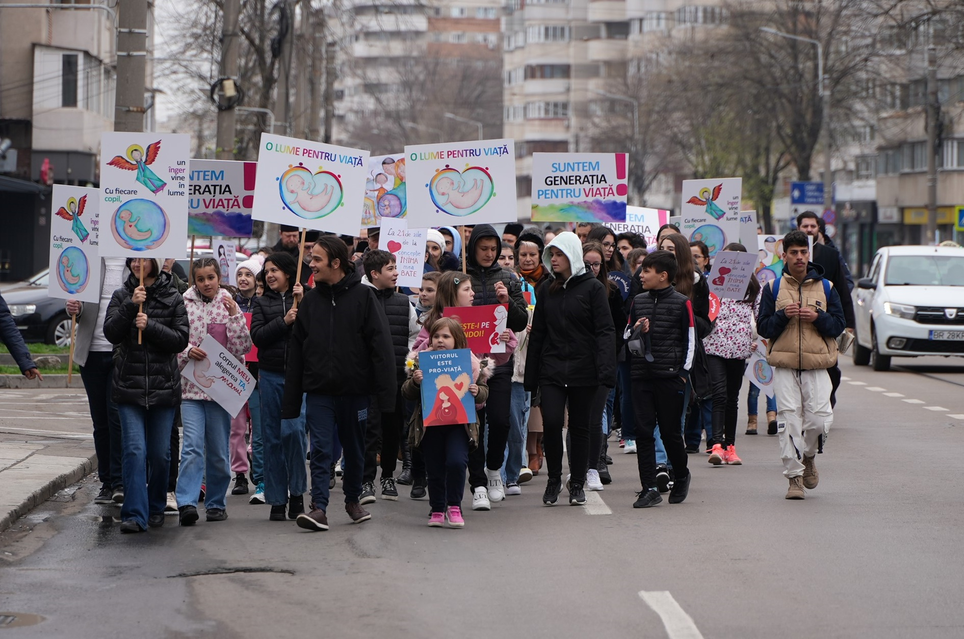 Ediţia a 15-a a „Marşului pentru viaţă“, în Eparhia Dunării de Jos