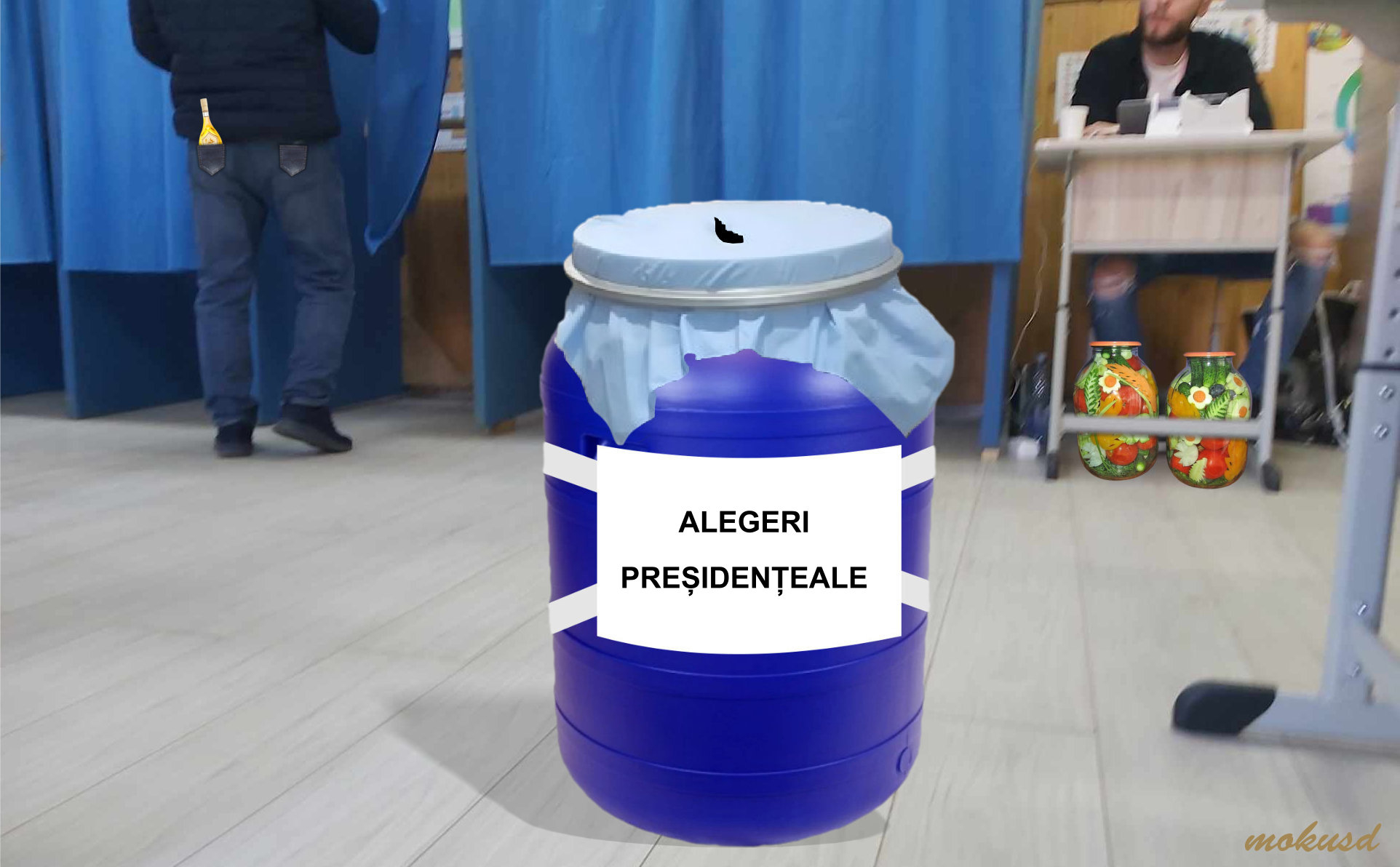 Cămara Harris, după o zi în Vaslui