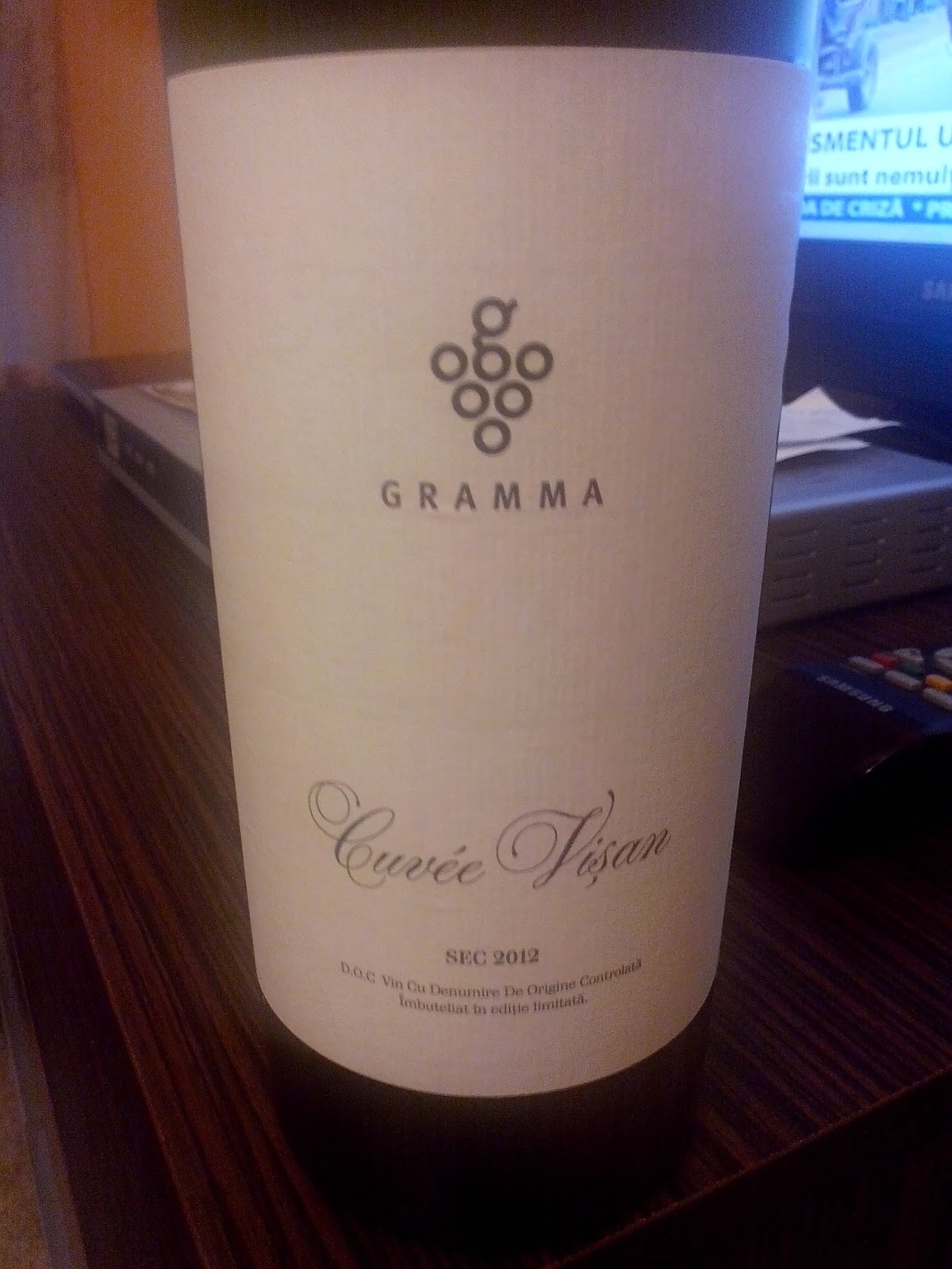 IDEI ŞI VINURI/ Cu Vasile Alecsandri la un Cuvee Vişan 2012 Gramma