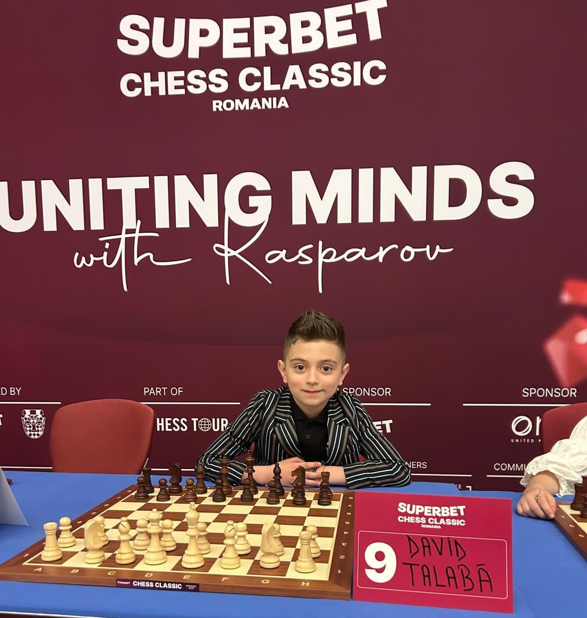 David Talabă - puștiul din Galați dublu vicecampion european la șah