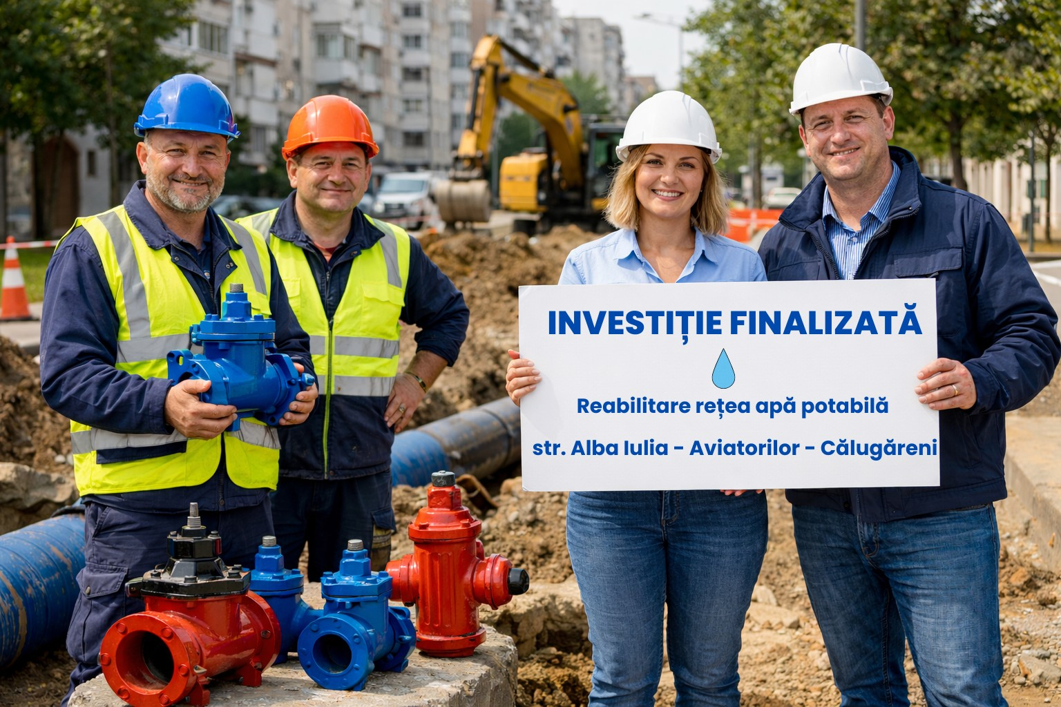 Aproape 450.000 de lei pentru reabilitarea unei rețele de apă