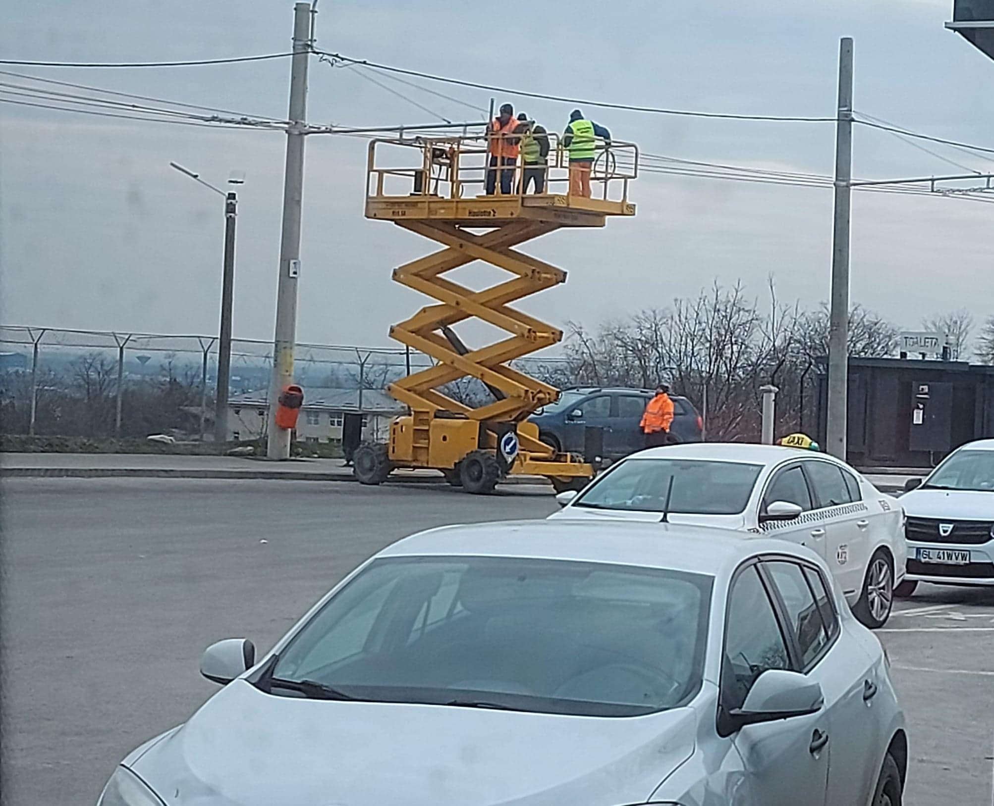 Galaţiul rămâne două zile fără troleibuze