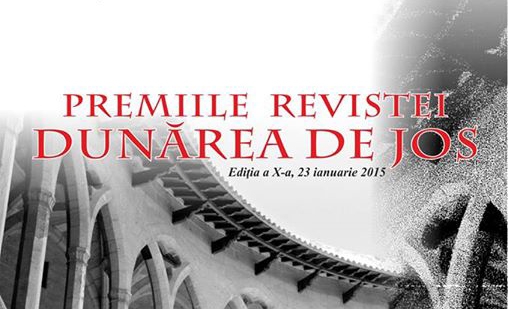 Premiile revistei „Dunărea de Jos” vor fi înmânate astăzi