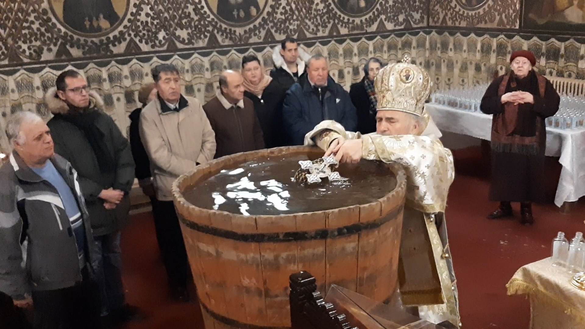 La Catedrală și în bisericile din Galați a fost sfințită Agheasma Mare (FOTO și VIDEO)