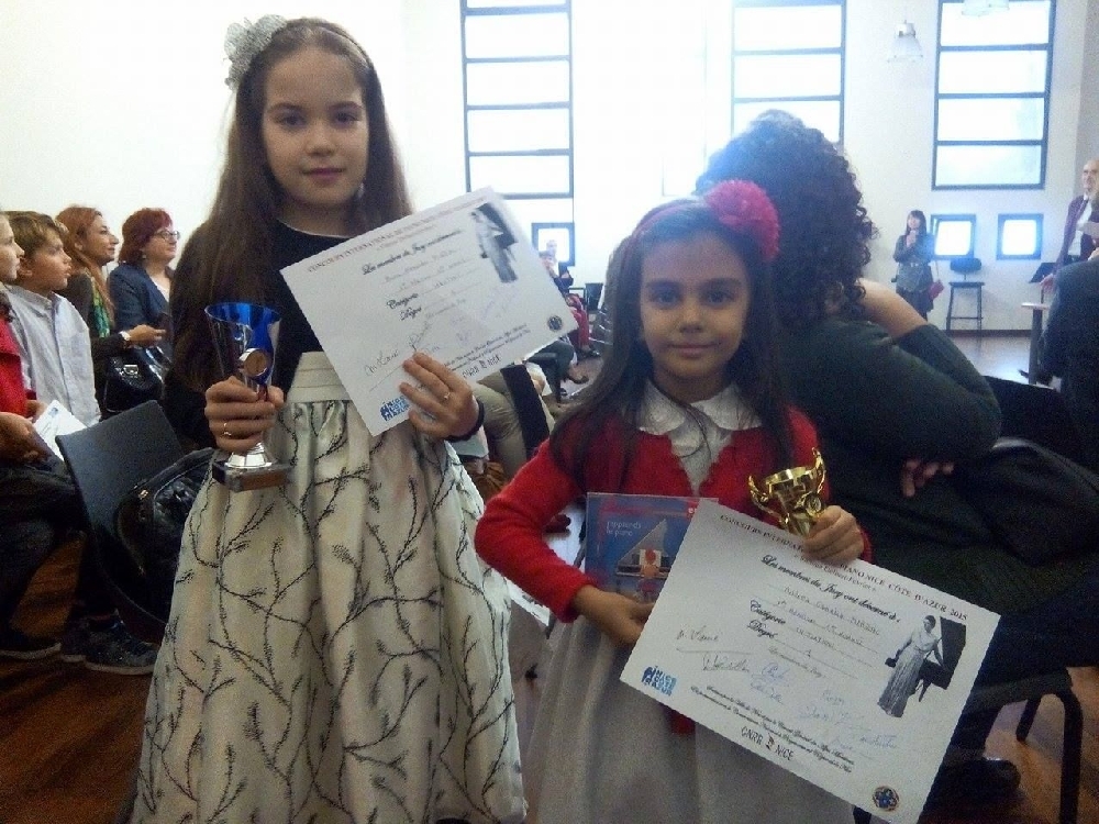 Distincţii INTERNAŢIONALE, pentru două mici TALENTE GĂLĂŢENE