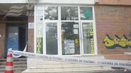 Poliţia studiază înregistrările din cazul jafului de la casa de schimb