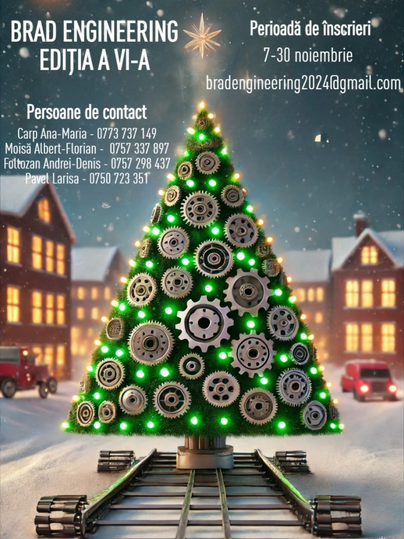 O nouă ediţie a concursului „Brad-Engineering”