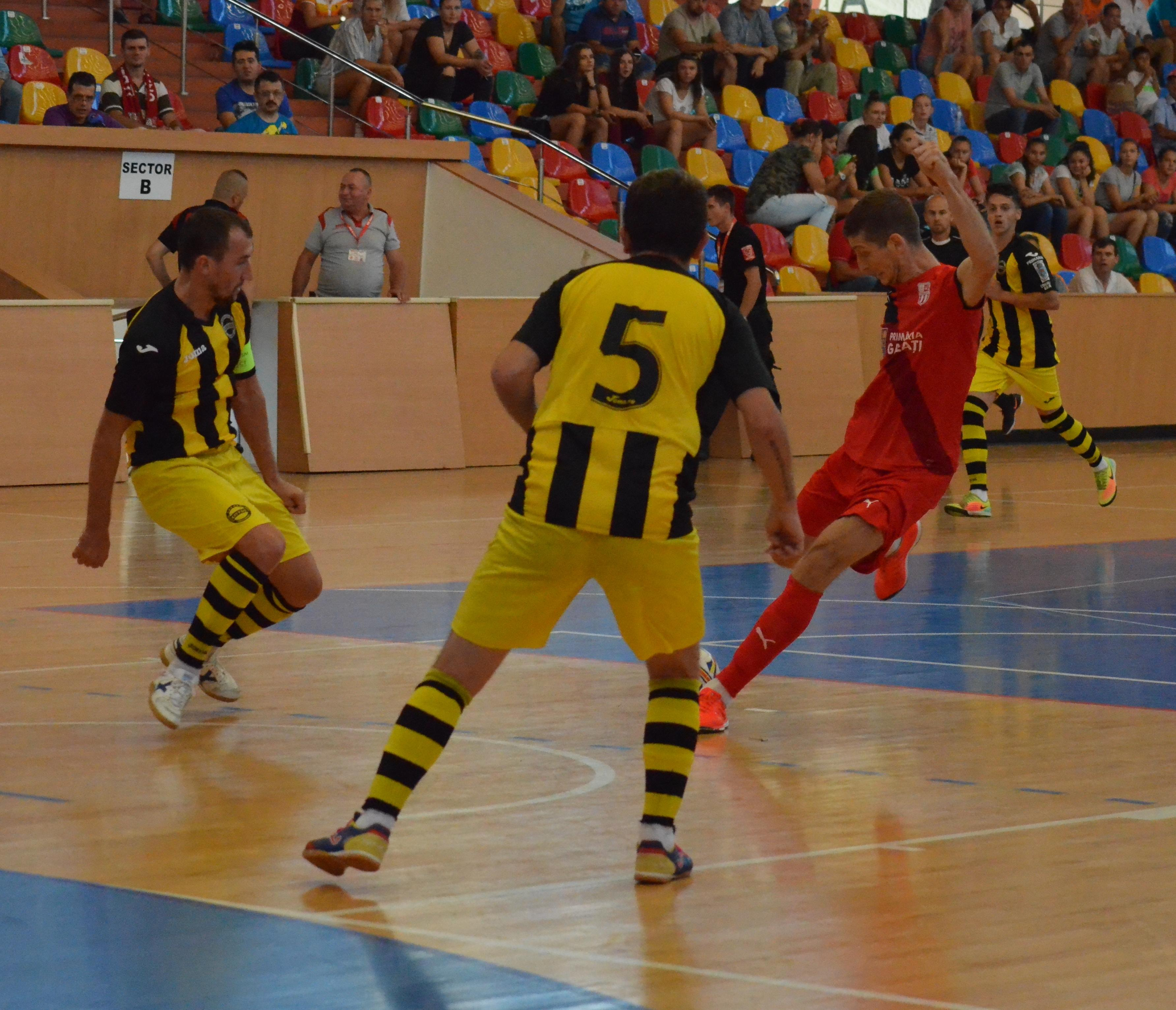 Echipa gălățeană de FUTSAL joacă, astăzi, la Sf. Gheorghe