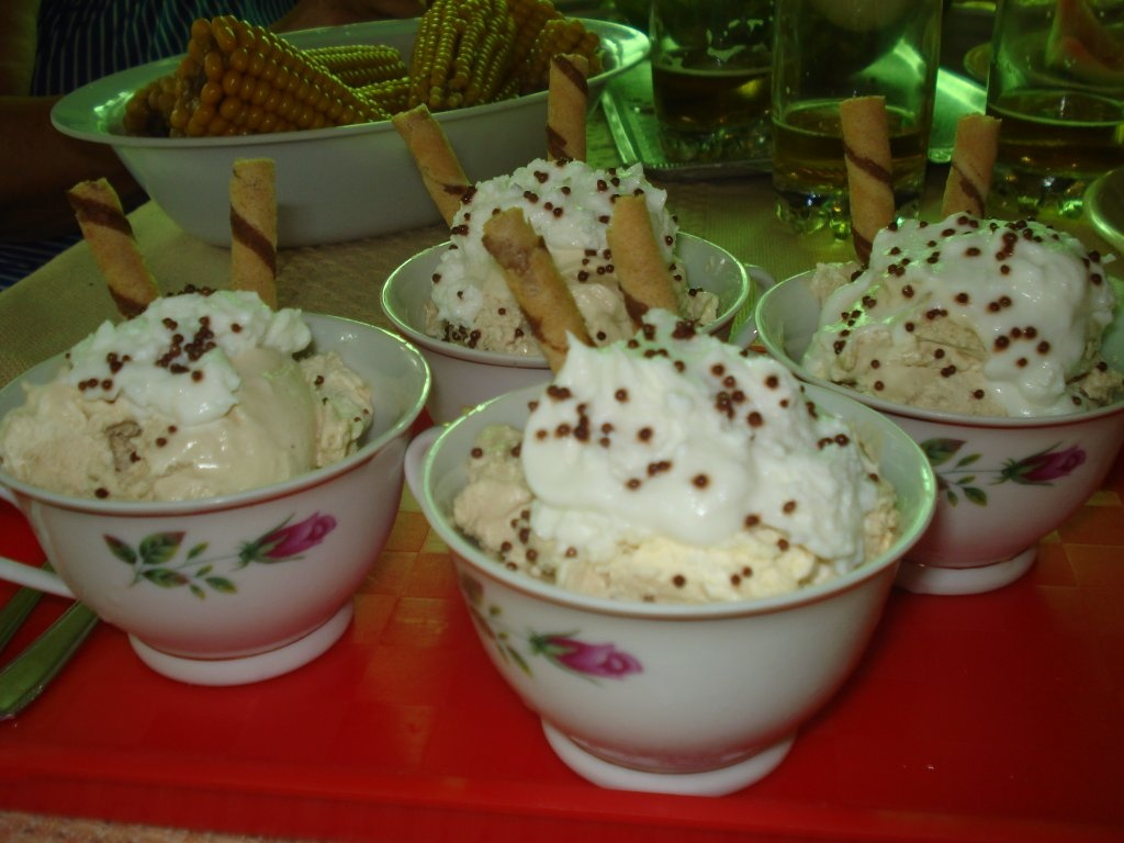 Înghețată de casă cu ciocolată, delicioasă și cremoasă